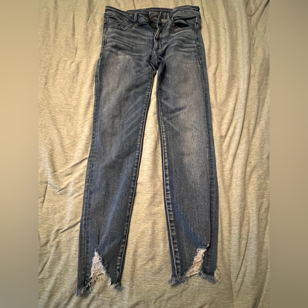 AE mid rise (regular length) jegging